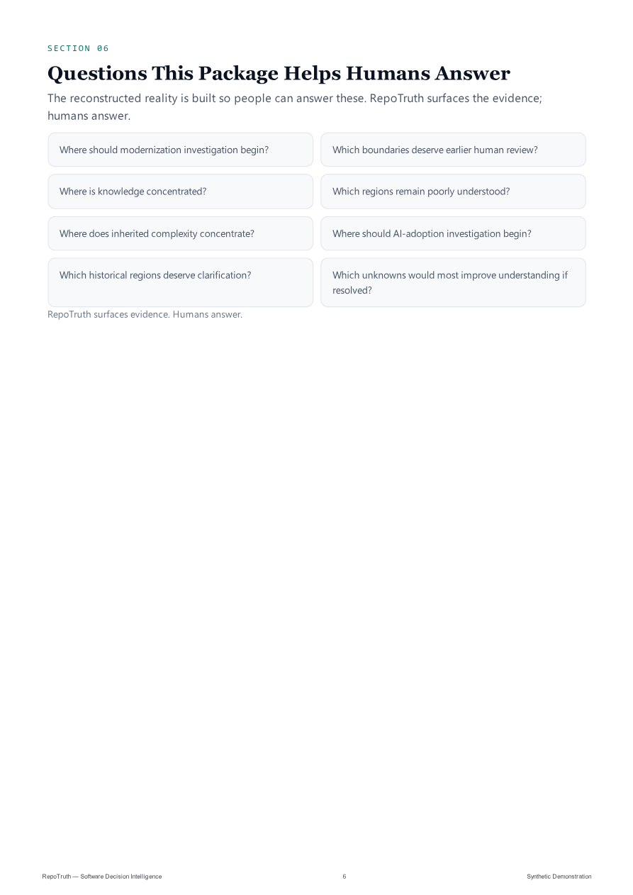 Synthetic Diagnostic Package — page 6
