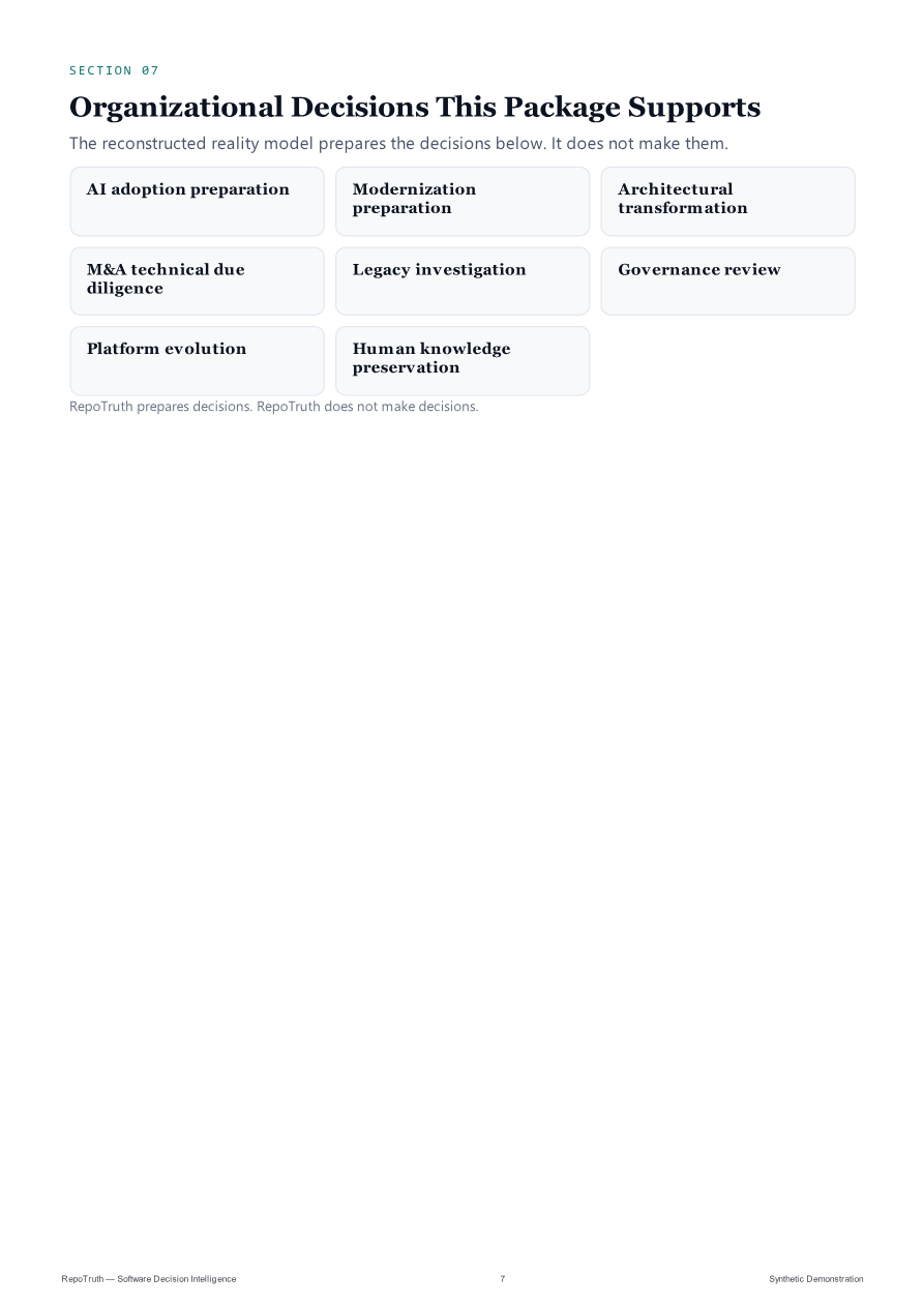 Synthetic Diagnostic Package — page 7